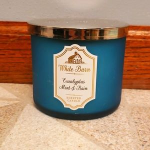 Bath and Body Works Eucalyptus Mint & Rain 3 Wick Candle